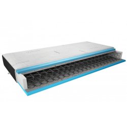 ELTAP Matrac Kostný Orsola 140x200 Cashmere + Velvet Čierny