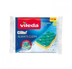 VILEDA GLITZI ALWAYS CLEAN VISKOZNA SPONGIA 2KS
