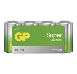 GP SUPER LR20 (D) 4 KS, B01404