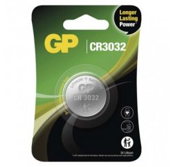GP LITHIOVA GOMBIKOVA BATERIA CR3032 1BL