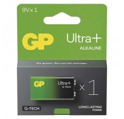 GP B03511 ULTRA PLUS 6LF22 ALKALICKA BATERIA (9V), 1 KS