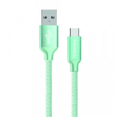 COLORWAY KABEL USB TYPE-C 2.1A 1M, MINT (CW-CBUC003-MT)