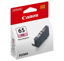 CANON ORIGINAL INK CLI-65 PM, PHOTO MAGENTA, 12.6ML, 4221C001, CANON PIXMA PRO-200, ICACLI65XPMG