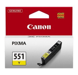 CANON CLI551Y XL ORIGINAL ATRAMENT, YELLOW, 11ML