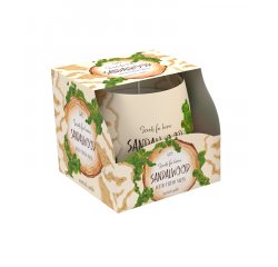 SANTO VONNA SVIECKA V SKLE 100G SANDALWOOD