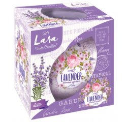 SANTO LARA VONNA SVIECKA V SKLE 100G LAVENDER