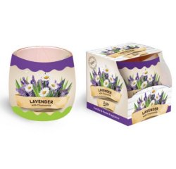 SANTO VONNA SVIECKA V SKLE 100G LAVENDER WITH CHAMOMILE