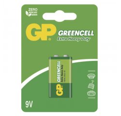 GP BATERIA GREENCELL 9V BLOK, 1KS BLISTER, B1251