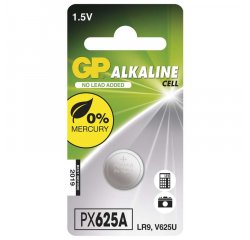 GP ALKALICKA BATERIA GOMBIKOVA 625A, 1KS BLISTER, B1325