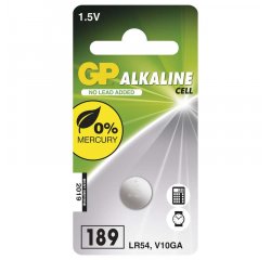 GP ALKALICKA BATERIA GOMBIKOVA 189, 1KS BLISTER, B1389
