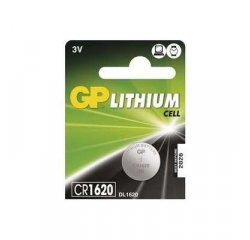GP LITHIOVA BATERIA GOMBIKOVA CR1620, 1KS BLISTER, B1570