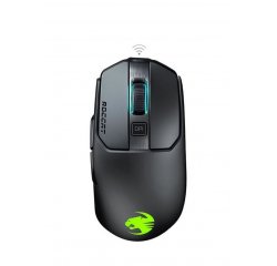 ROCCAT KAIN 200 AIMO BEZDROTOVA HERNA MYS, 2,4GHZ WIRELESS, 16000 DPI, RGB, CIERNA