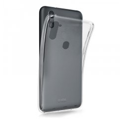 SBS PUZDRO SKINNY PRE SAMSUNG GALAXY A12, TRANSPARENTNA TESKINSAA12T