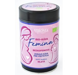 VERONIA FEMINA BEZKOFEINOVA BIO 250G MLETA KAVA